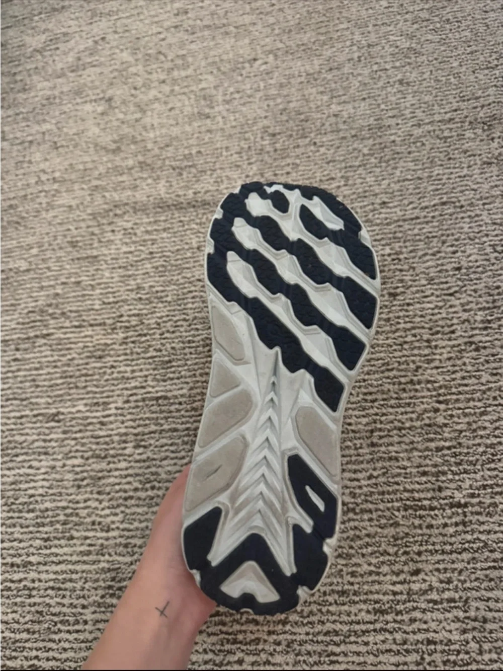 Hoka One One breathable mesh